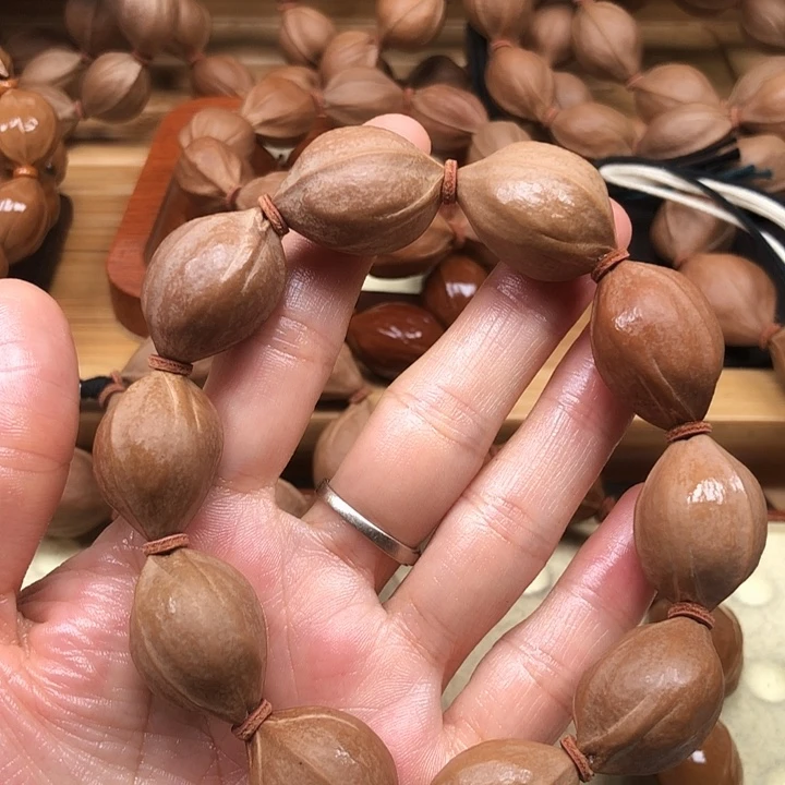 手串橄榄核梅林铁核18 X26