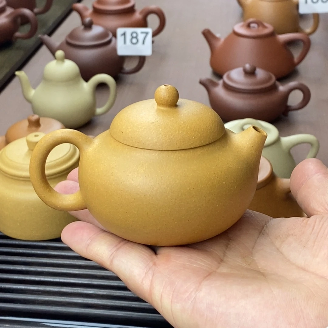 茶壶紫砂紫砂文旦微瑕