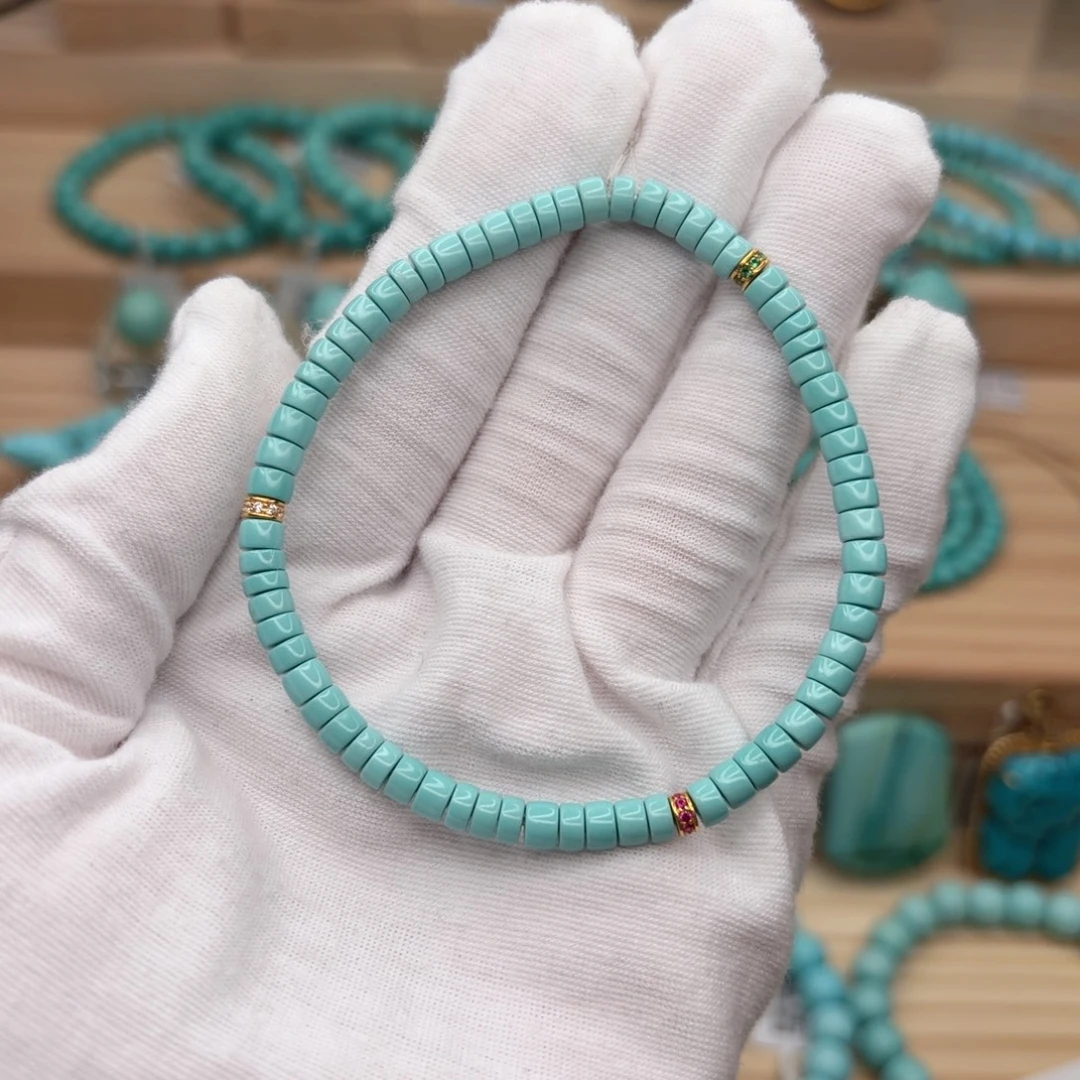 绿松石未镶嵌珠宝奇石