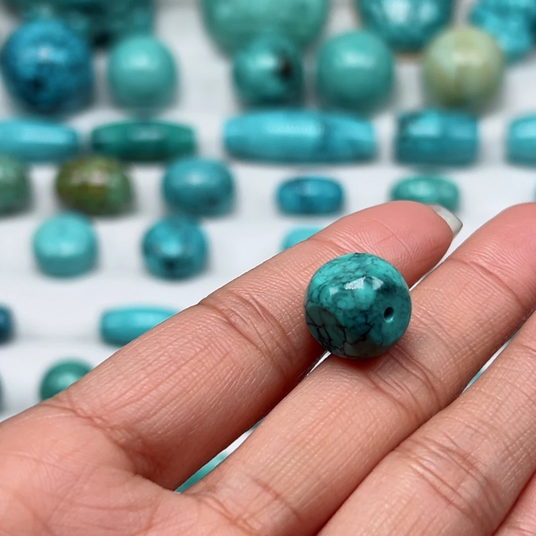 绿松石珠宝奇石未镶嵌