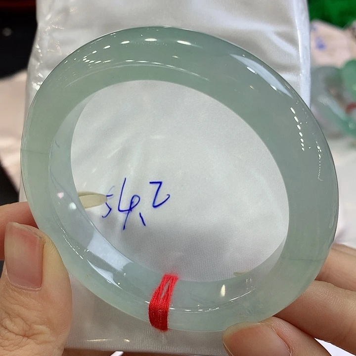 翡翠未镶嵌手镯翡翠手镯54.2