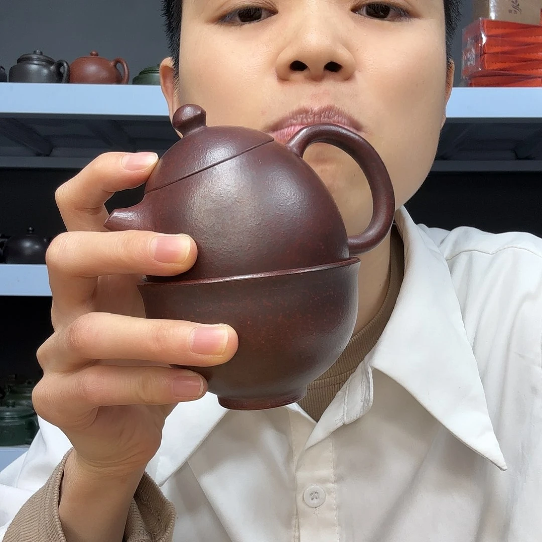 紫砂茶壶民间手艺人全手工制作