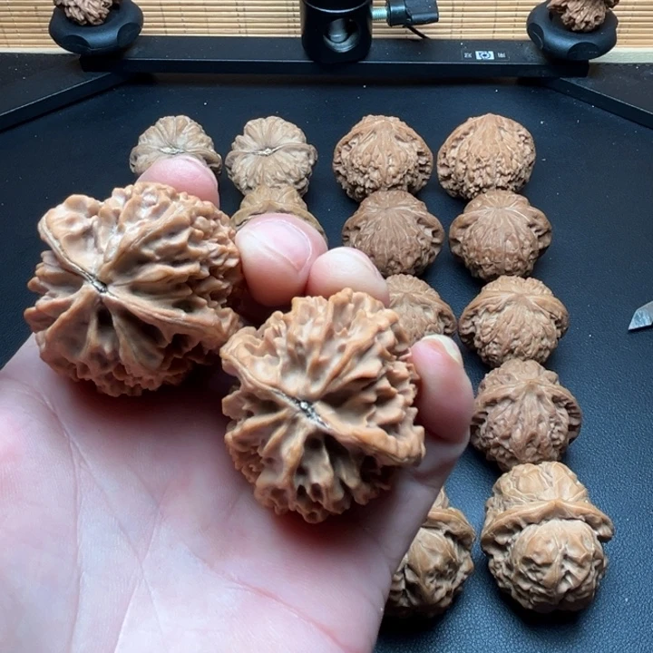 猴***雷龙脊菩提吊坠全品文玩核桃招财鼠