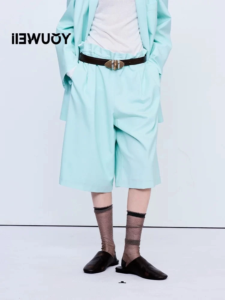 【顾文婷推荐】YOUWEI有尾25 醋毛阔腿中裤 Y5325301