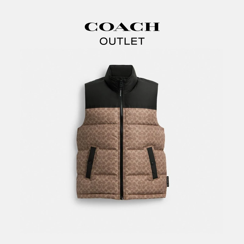 COACH/蔻驰奥莱 经典标志背心