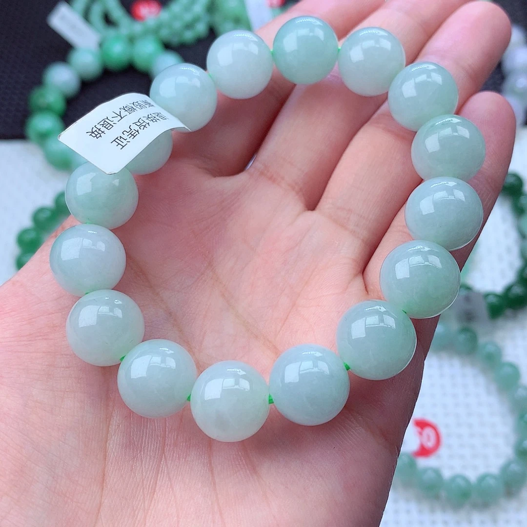 翡翠未镶嵌毛衣链