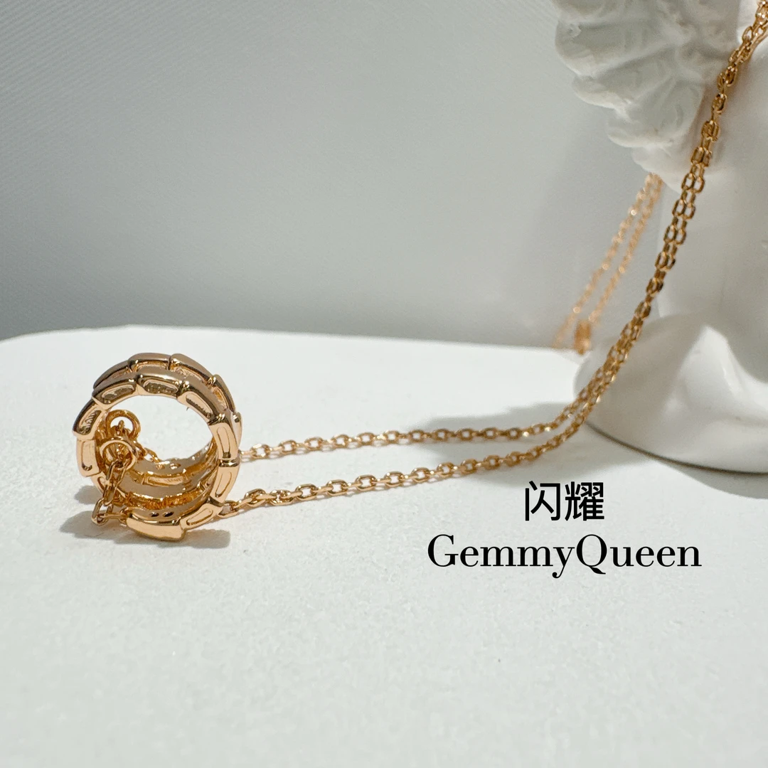 铜合金项链 GemmyQueen高定项链GQ01482