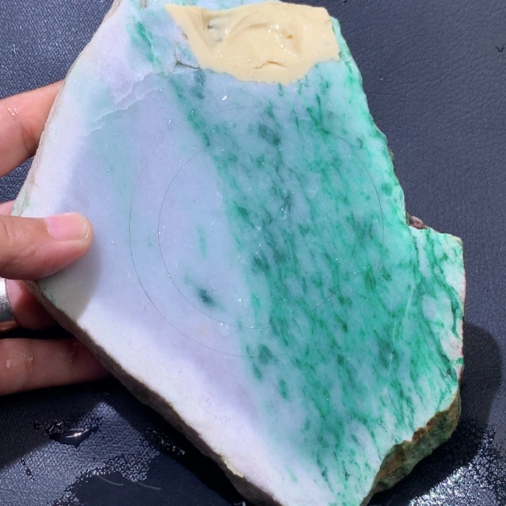 颈饰未镶嵌翡翠缅甸天然翡翠牌子珠子手镯板