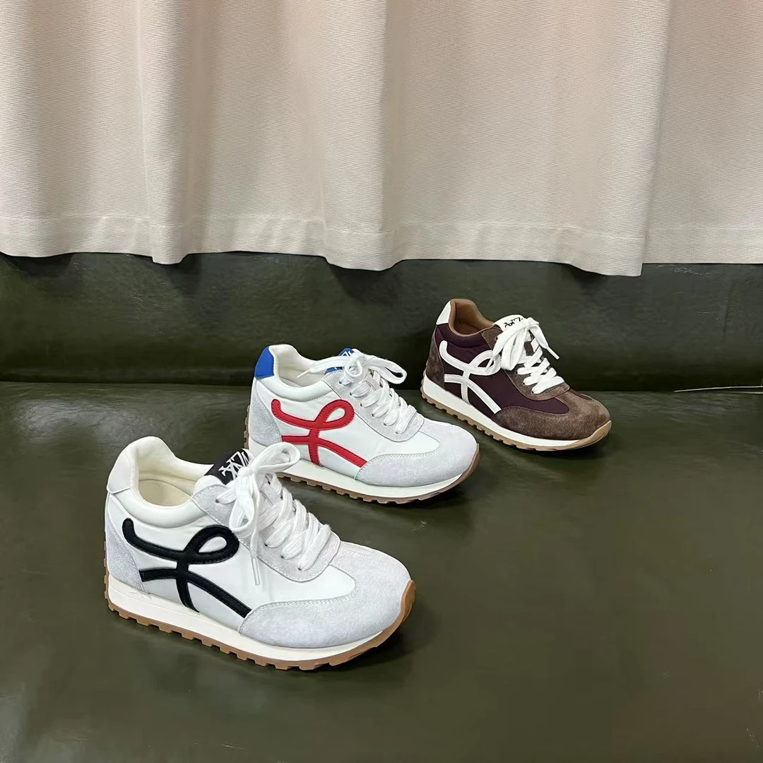 【增高7cm】小个子系带增高厚底潮流休闲百搭女早春阿甘鞋3589