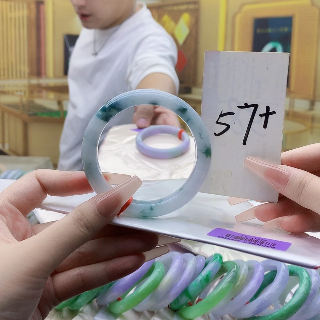 翡翠未镶嵌手镯nn
