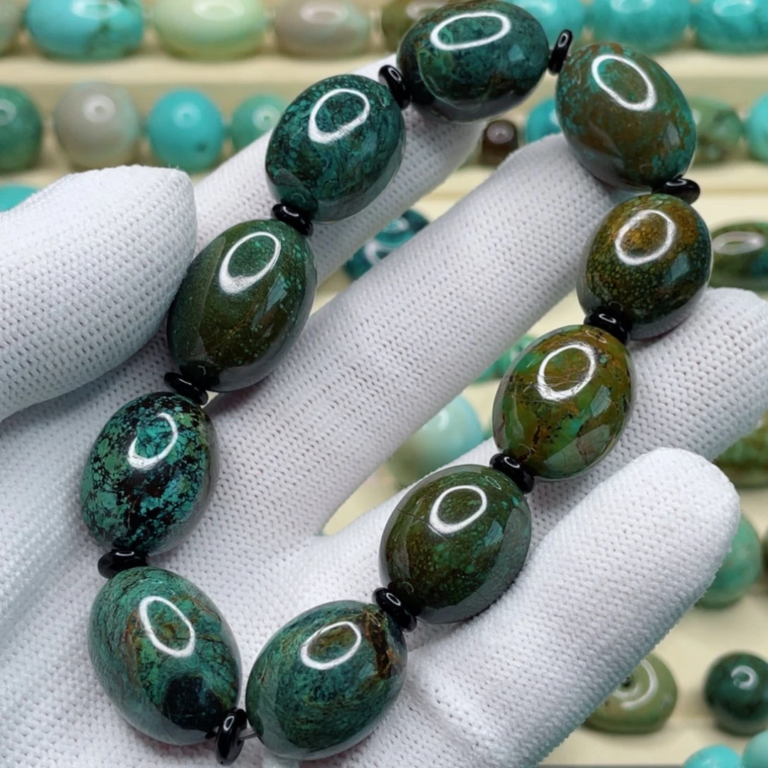 未镶嵌绿松石珠宝奇石