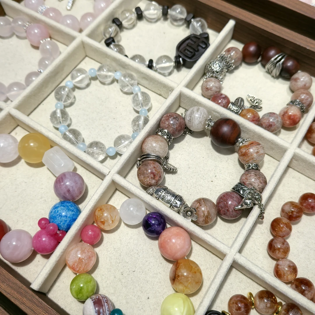 【高品手串】定制款大点位水晶手串（多样发其一/实时观看购买）