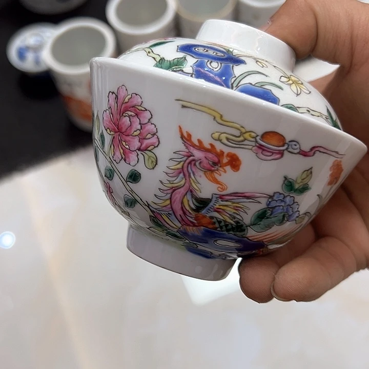 摆件瓷器吃尔卡斤斤计较木克土
