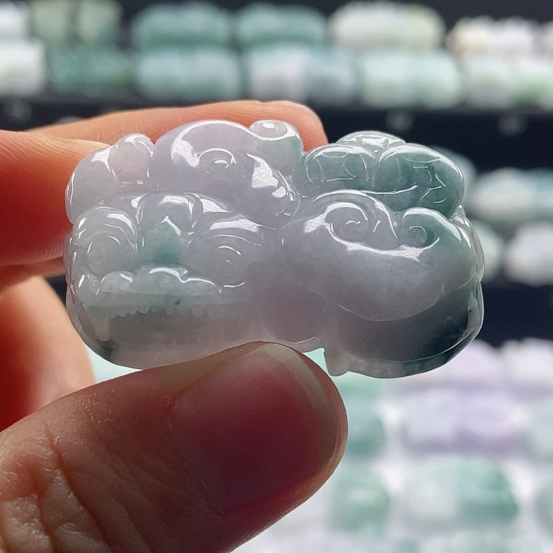 颈饰未镶嵌翡翠翡翠貔貅