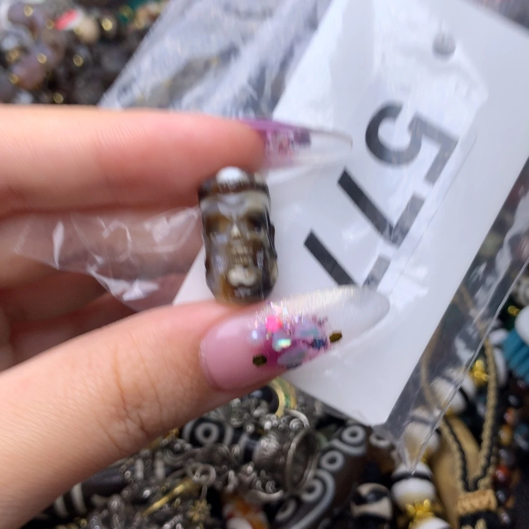 玛瑙/玉髓未镶嵌发一条