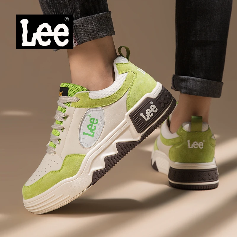 Lee板鞋男款2025夏季新款爆款学生百搭个性男鞋潮男士运动休闲鞋