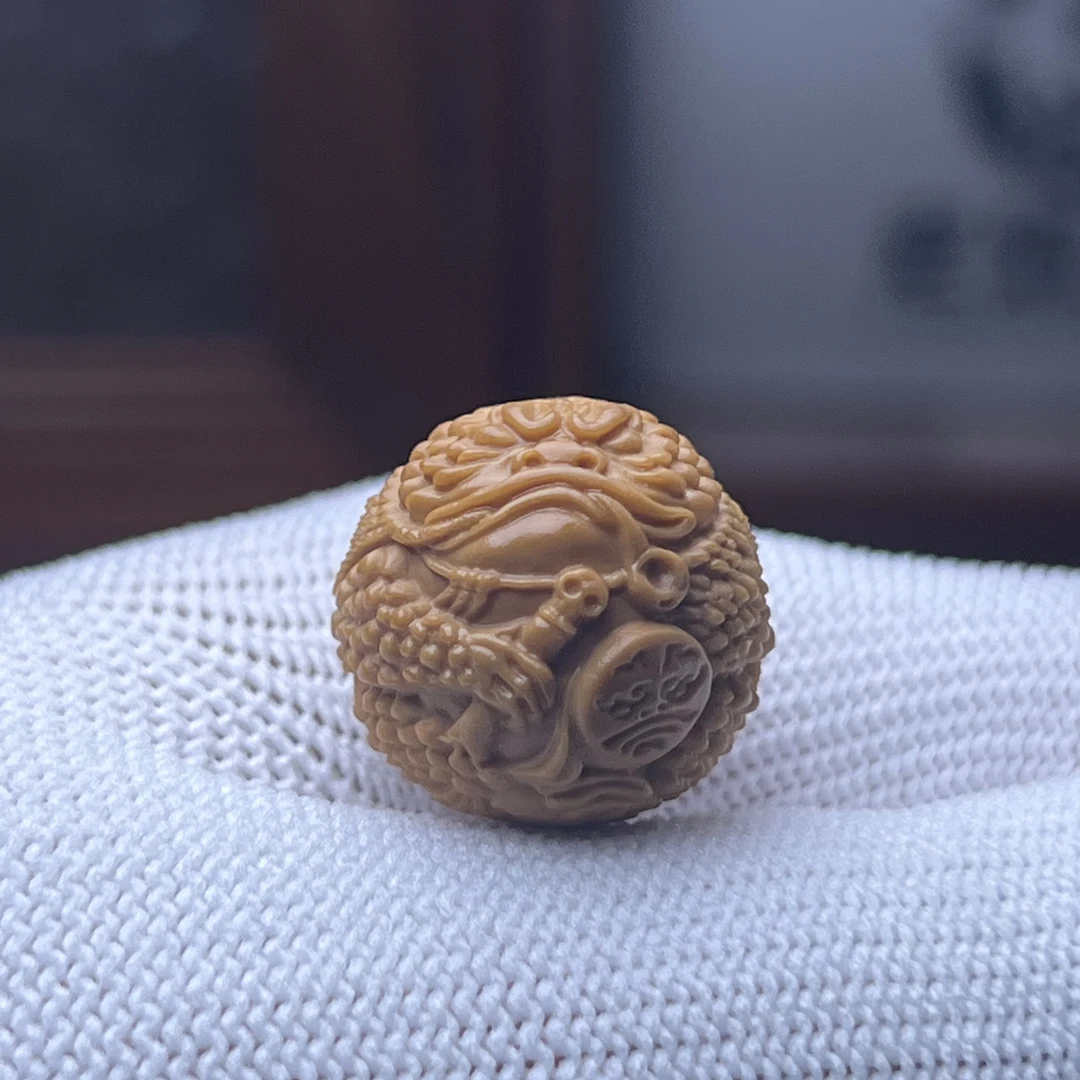 17-18左右羊头金蝉猴头核桃(全品有正常封口线)