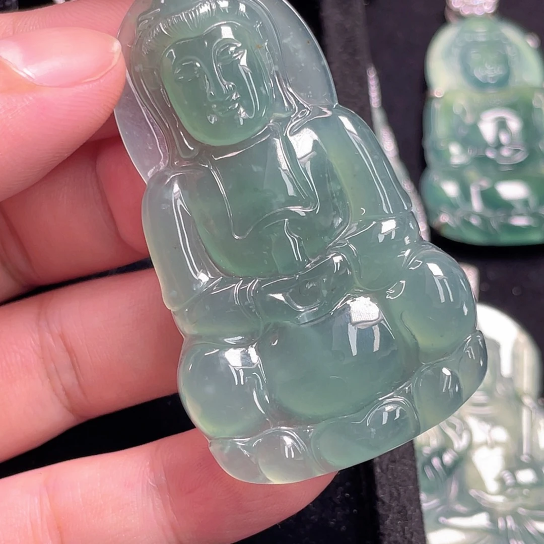 翡翠未镶嵌颈饰6，