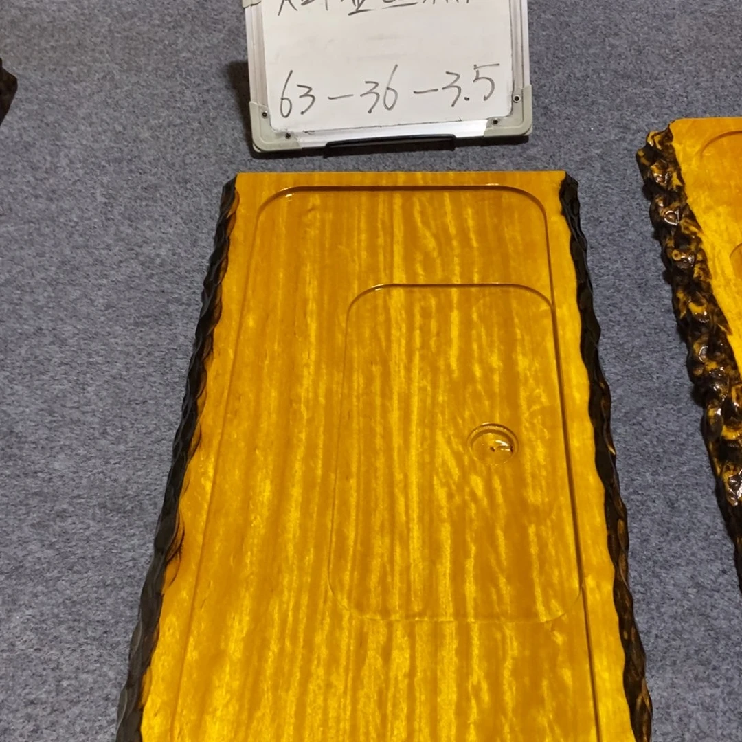 岁***2非洲大叶金丝楠木茶盘