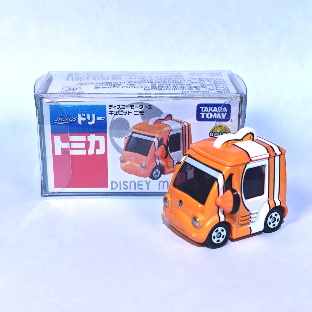 正品TOMY多美卡小丑鱼卡通款联名车模玩具