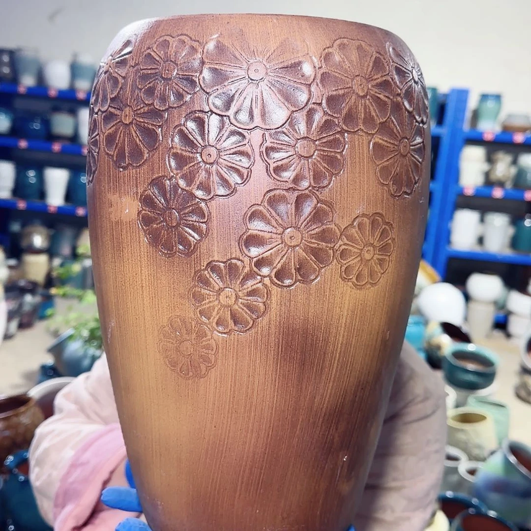 花盆紫砂高33口17