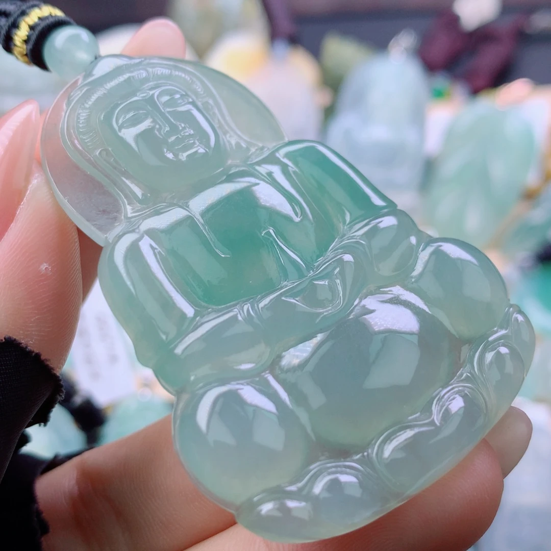 翡翠未镶嵌颈饰翡翠吊坠