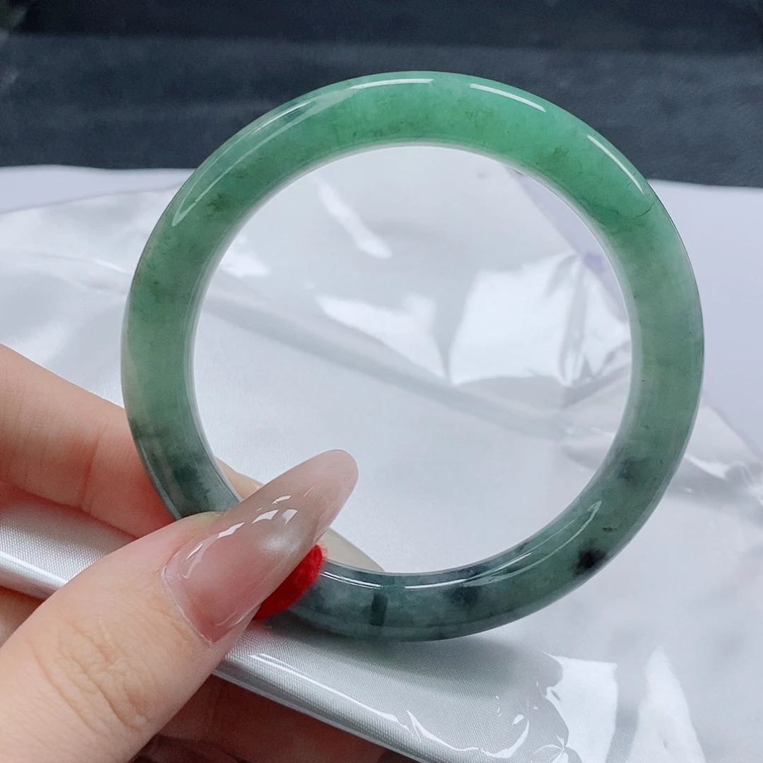 【闪购商品】未镶嵌手镯（圆镯）翡翠478号