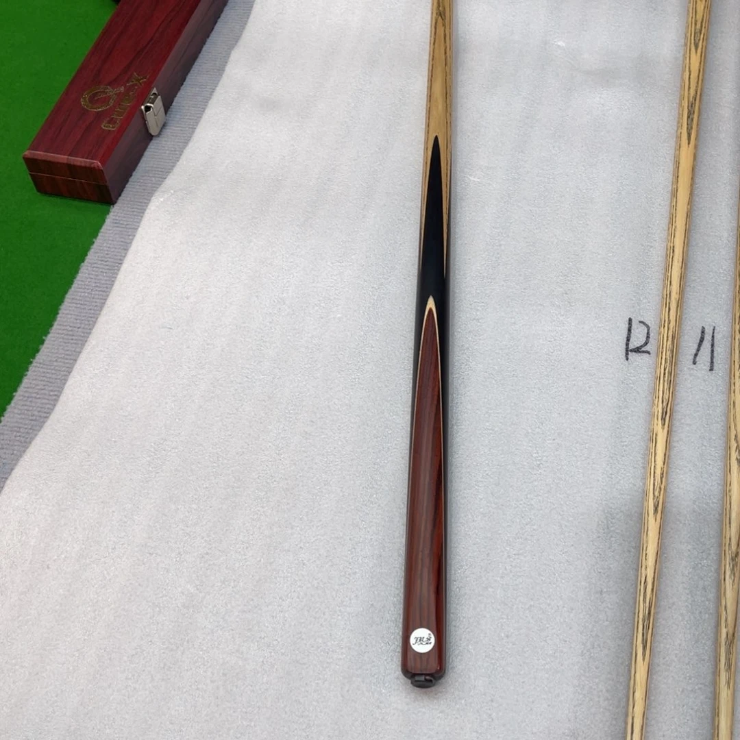 白蜡木长款台球杆纯手工制作中八
