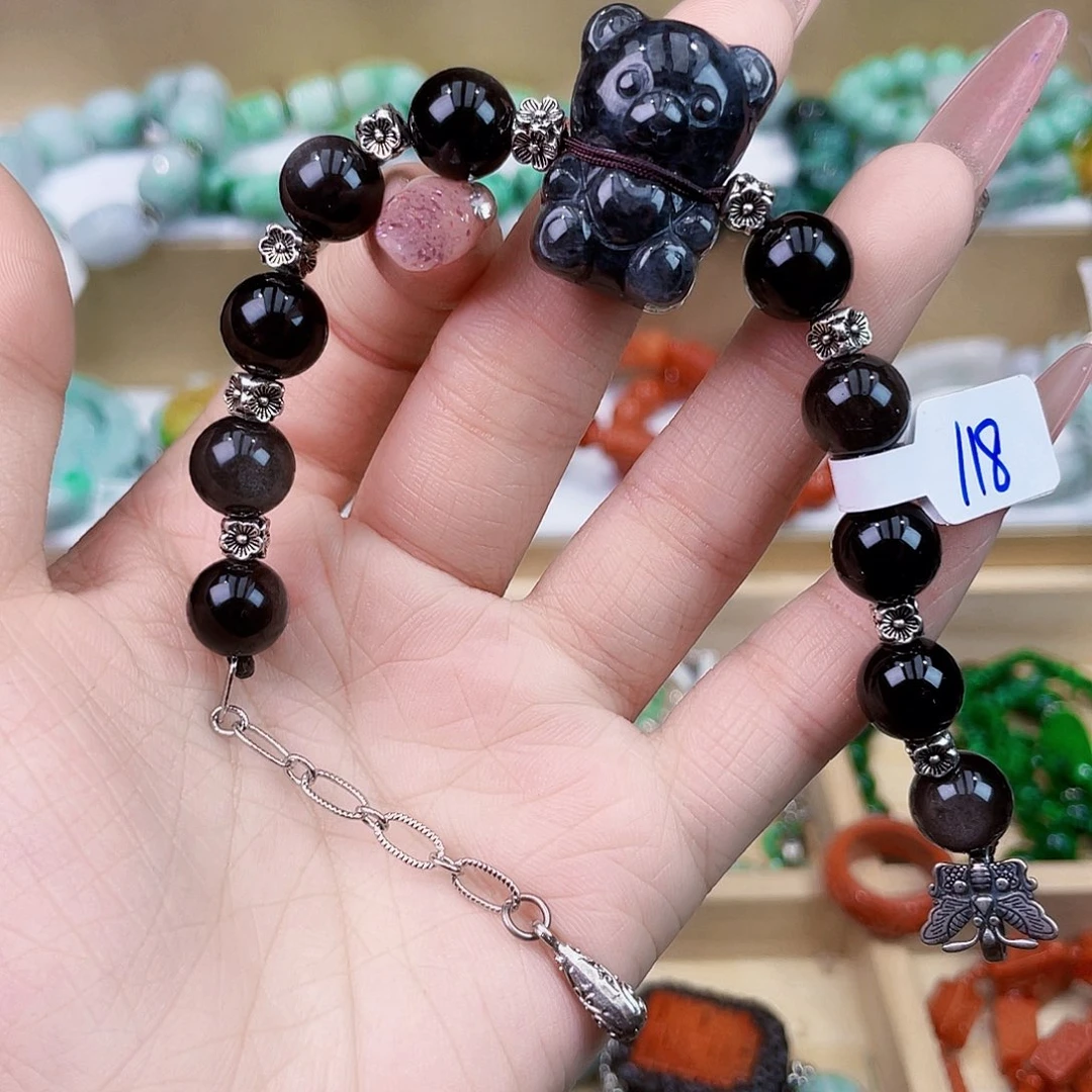 翡翠未镶嵌手链手链