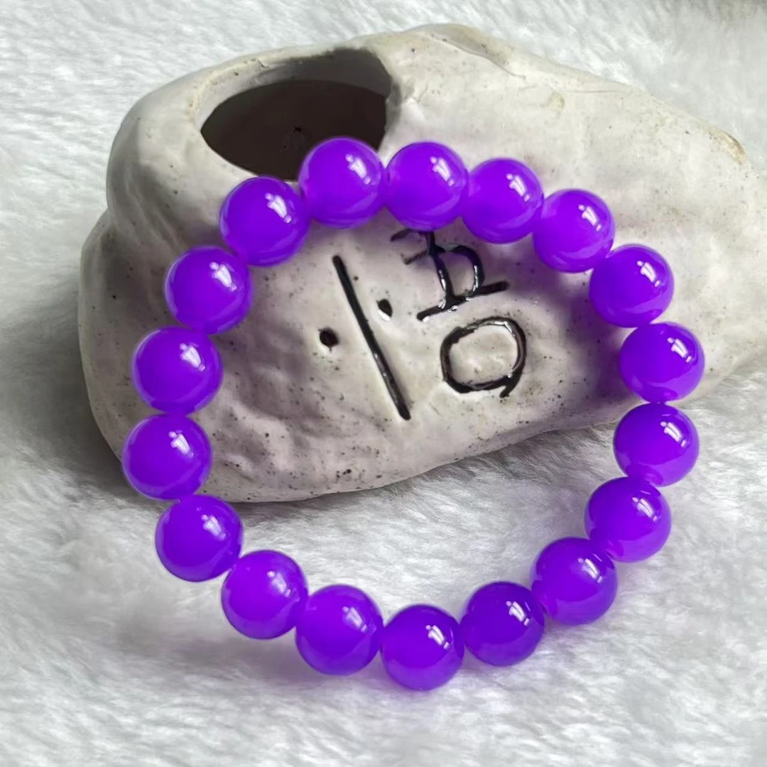 Z紫圆珠k12时尚手串美观大气美轮美奂
