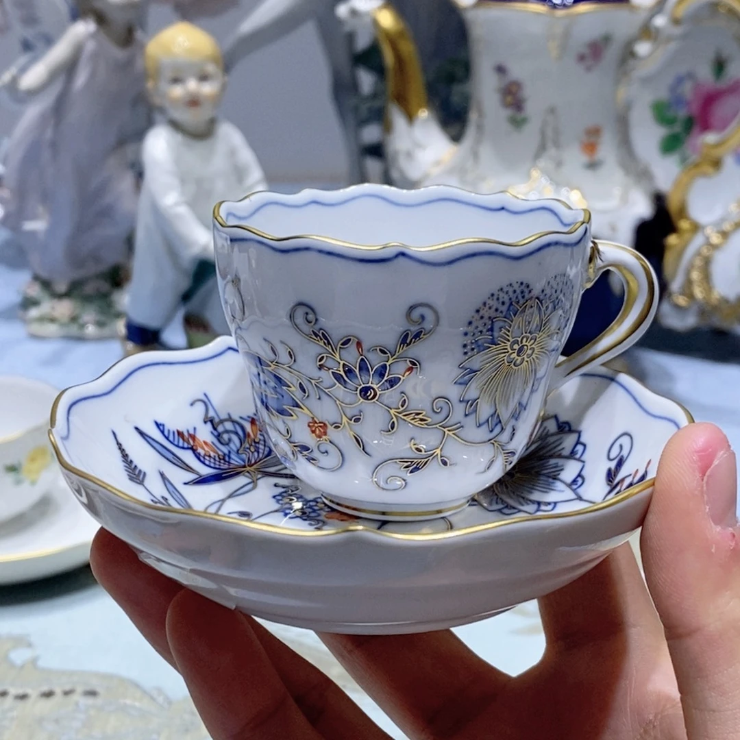 瓷片梅森一等赤金洋葱摩卡杯