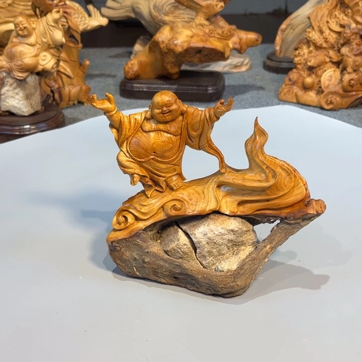 柏木（崖柏）根雕工艺摆件