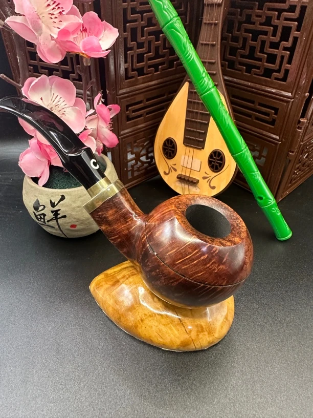 意大利-奇博-石楠木手工烟斗-7级大苹果