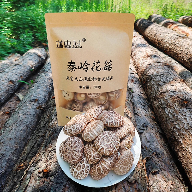 jinhuirui/瑾惠蕊秦岭优质干花菇200克