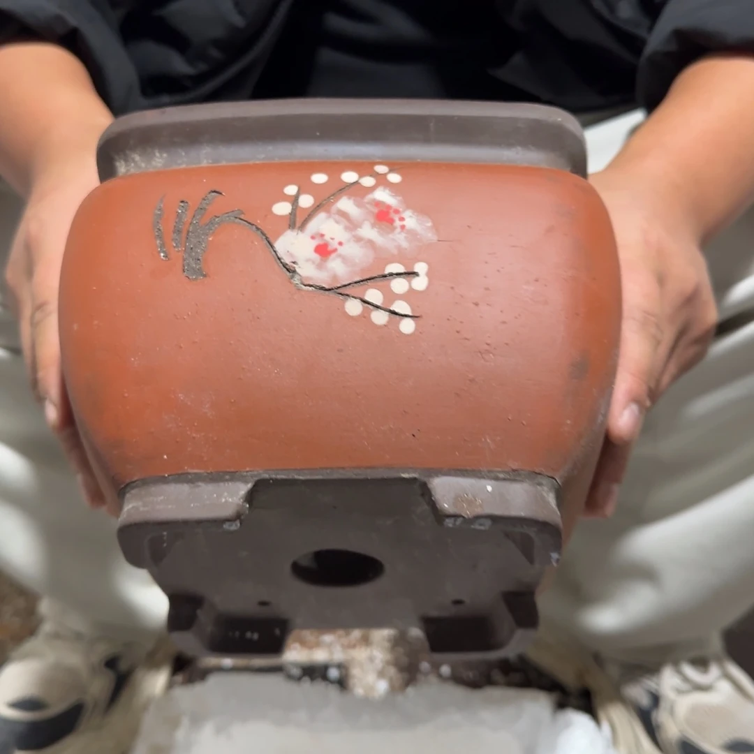 花盆紫砂瑕疵是我最爱