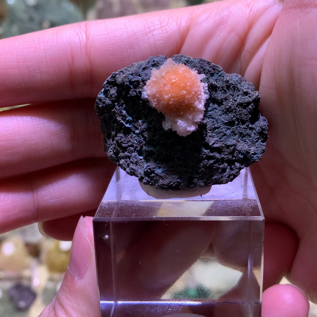 用***8石材天然矿物晶体摆件