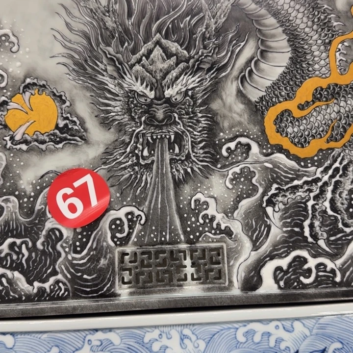 天***上景德镇手工手绘陶瓷