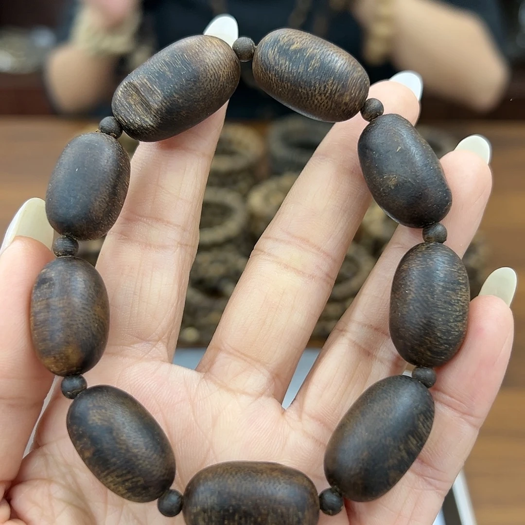 沉香沉香香囊沉香紫棋1.3瘤疤单圈多样性发一27