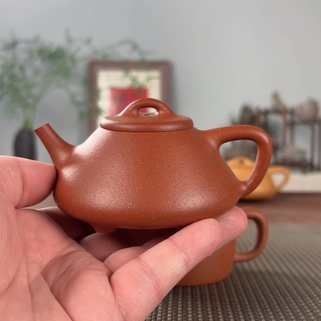 紫砂茶壶黄龙山原矿紫砂壶170