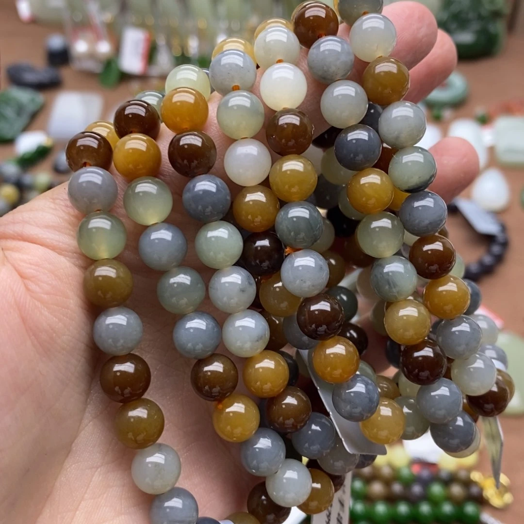 未镶嵌手串和田玉