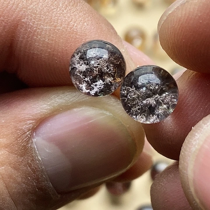 珠宝半成品水晶未镶嵌