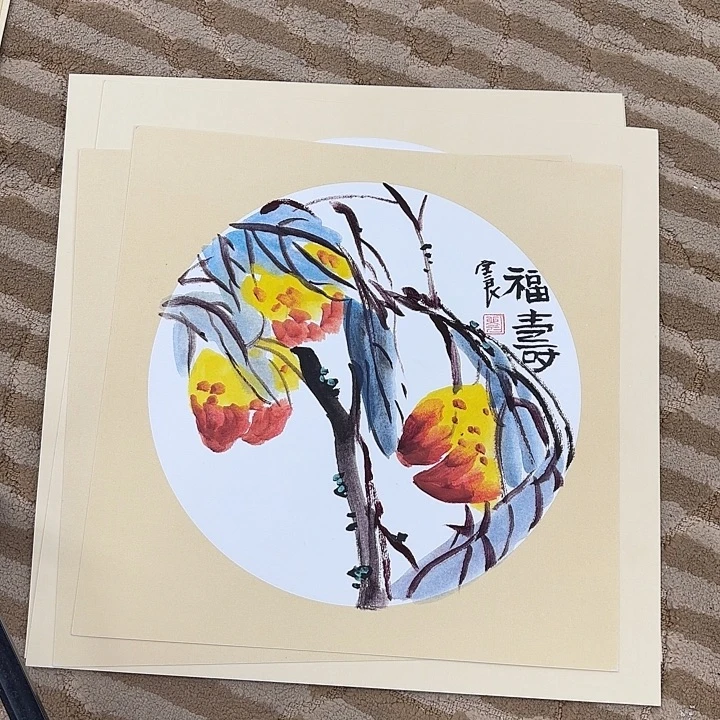 国画花鸟等多种形式为33.33