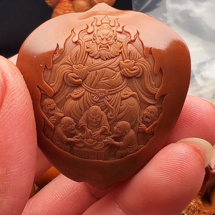 手串/手链橄榄核大橄榄钟馗五鬼运财