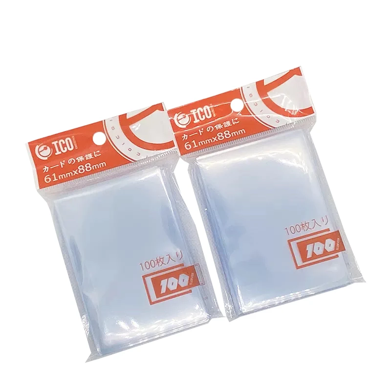 ico卡膜 透明卡膜 61x80mm不封口 游戏王、奥特曼可用