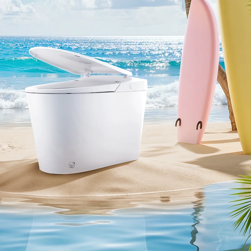 Hegii/恒洁【国补】360coolPro夏日模式双泵翻盖脚感智能马桶