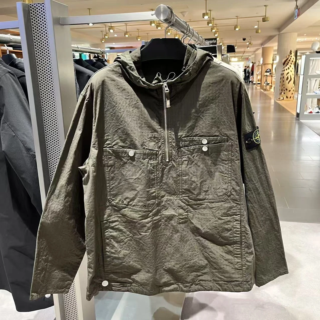未使用 STONE ISLAND 石头岛/GG/春夏新品男士夹克外套