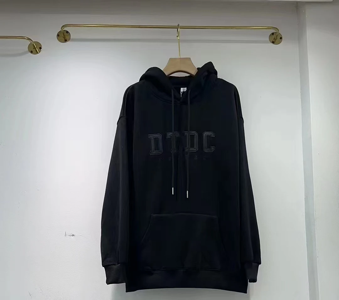 （塔苏）新款男女同款大阪卫衣加绒加厚百搭款（沐菲）