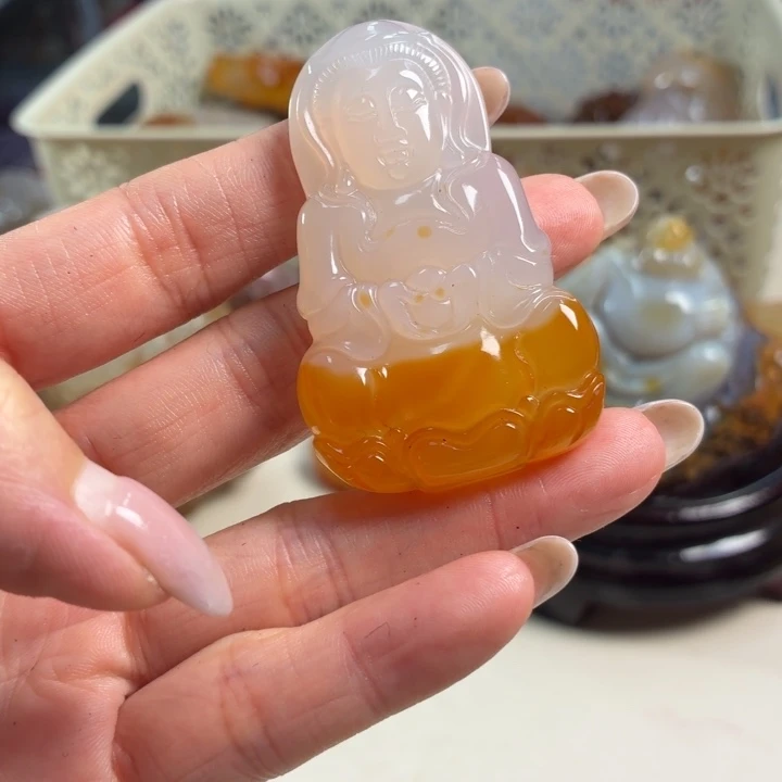 未镶嵌吊坠(不含链)玛瑙/玉髓