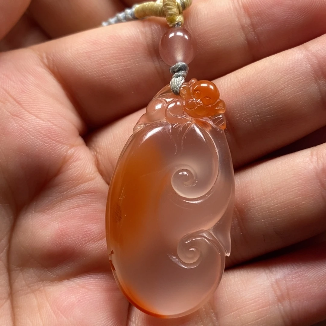 吊坠(不含链)未镶嵌南红玛瑙