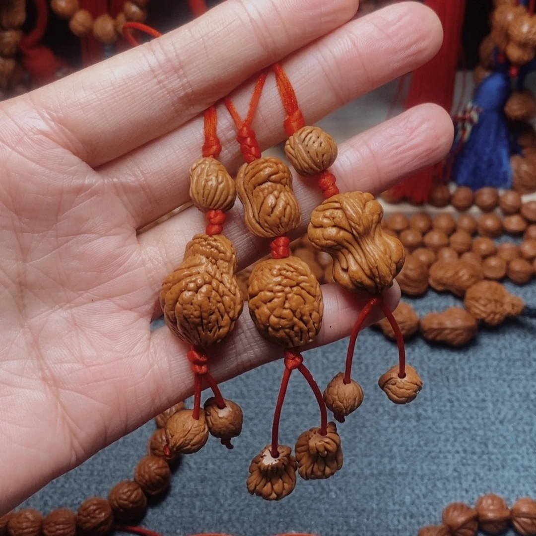 桃核吊坠桃枭挂件1